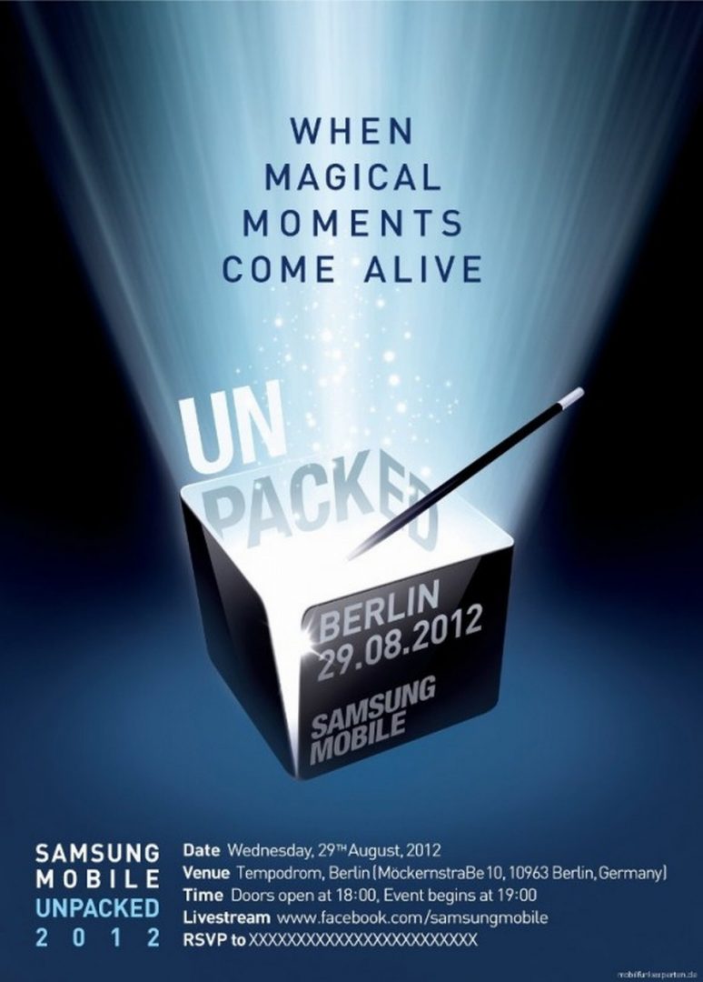 Samsung Unpacked Event στις 29 Αυγούστου. Έρχονται νέες συσκευές.