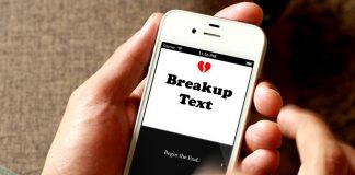 breakup text
