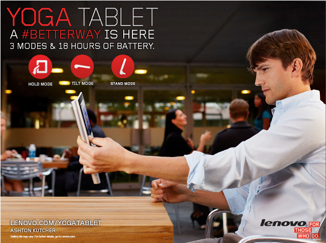 Yoga Table HOLD Mode_Ashton Kutcher