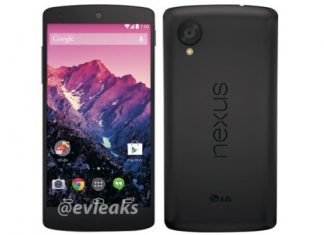 nexus 5 evleaks