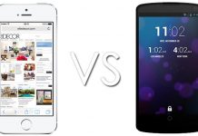 Nexus 5 vs iPhone 5S