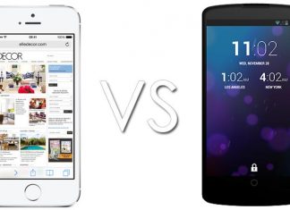 Nexus 5 vs iPhone 5S