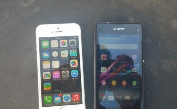 Apple iPhone 5S εναντίον Sony Xperia Z1 Compact
