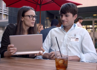 Ashton Kutcher lenovo