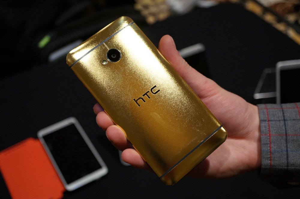 gold htc one
