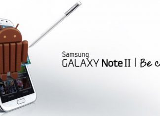 samsung galaxy note II kitkat