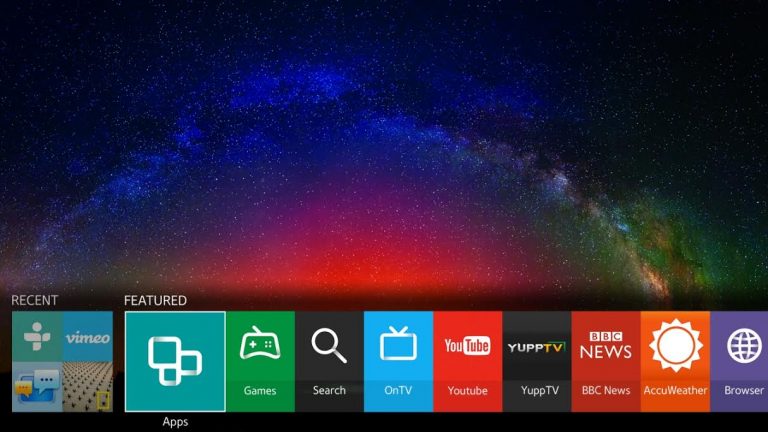 Samsung tv tizen