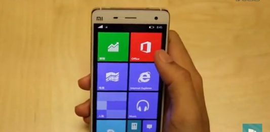 Xiaomi Mi4: Βίντεο δείχνει την συσκευή να τρέχει Windows 10