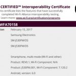 Galaxy J5 2017 wifi