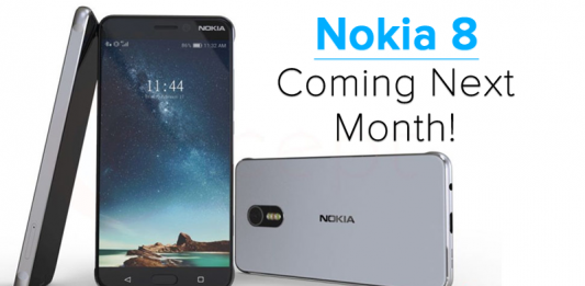 Στις 20/10 διαθέσιμο το Nokia 8 με 6GB RAM