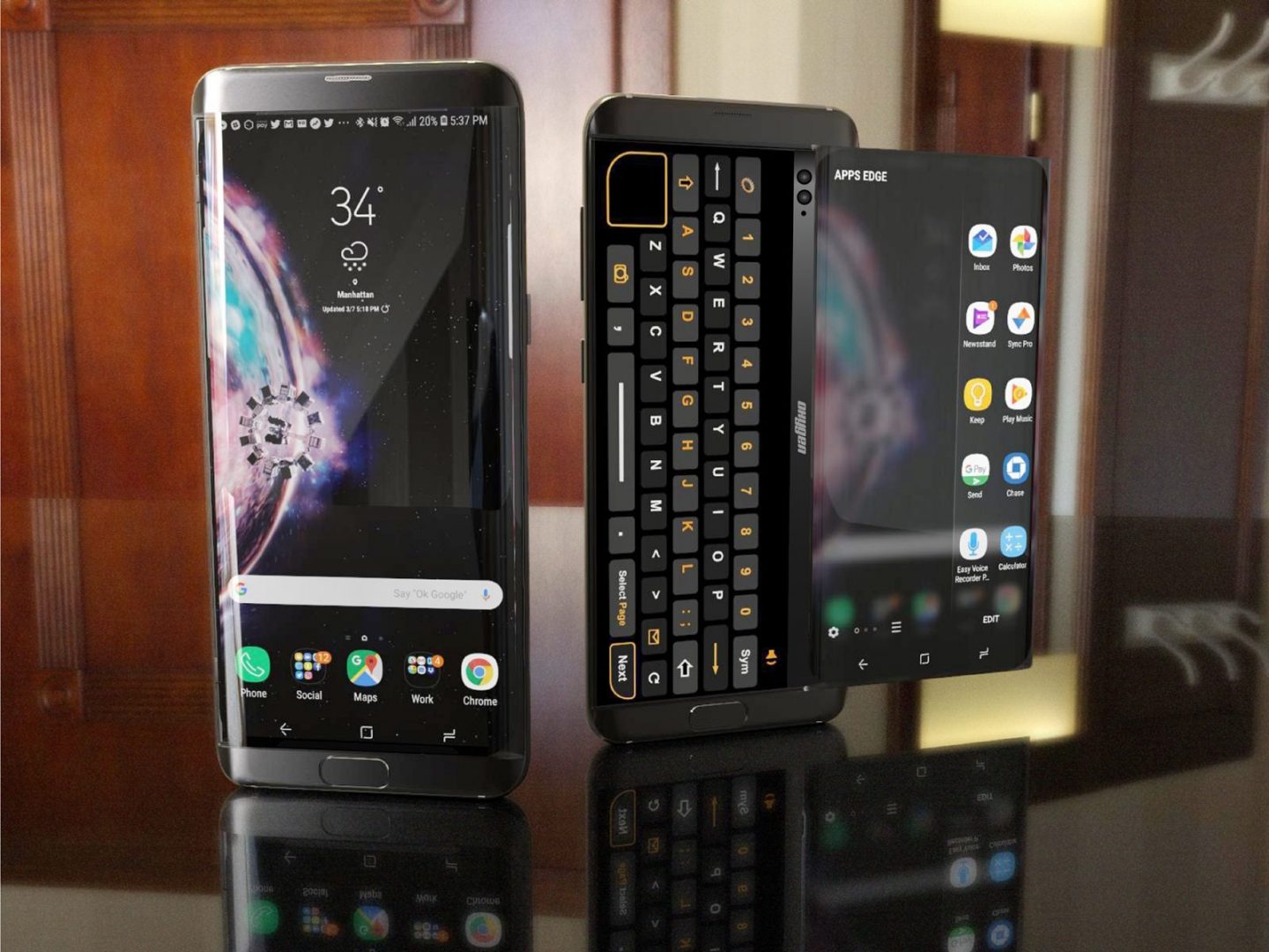 Το Samsung Oxygen Concept smartphone διαθέτει μια slide-out οθόνη και μας εντυπωσιάζει!