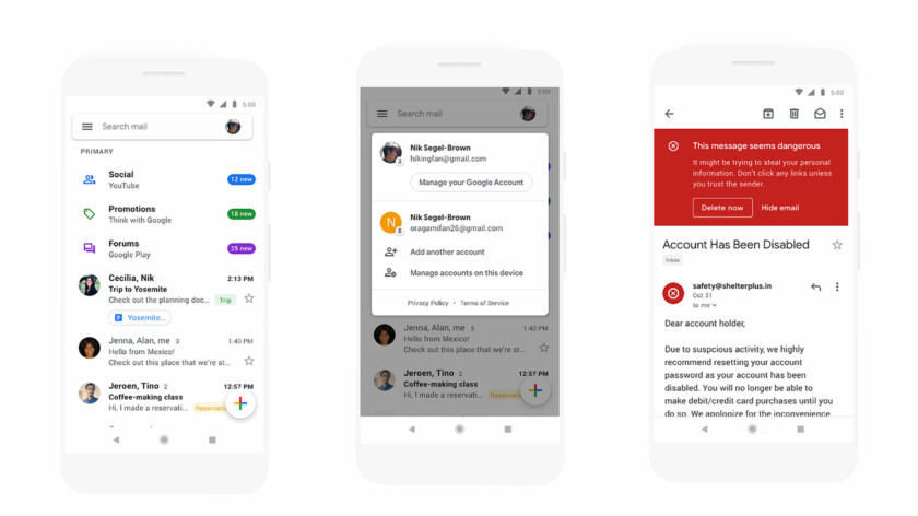 Design Gmail Android Smartphone Techmaniacs Design Gmail Android Smartphone Techmaniacs