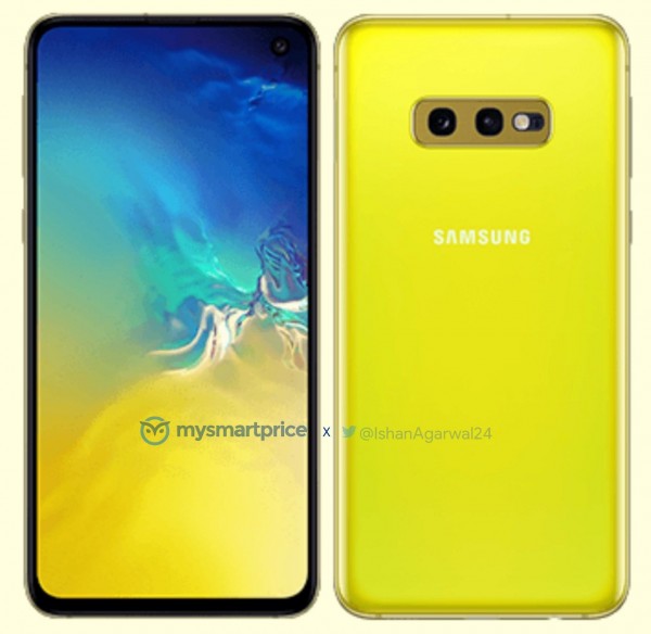 Samsung Galaxy S10e Canary Yellow (1)