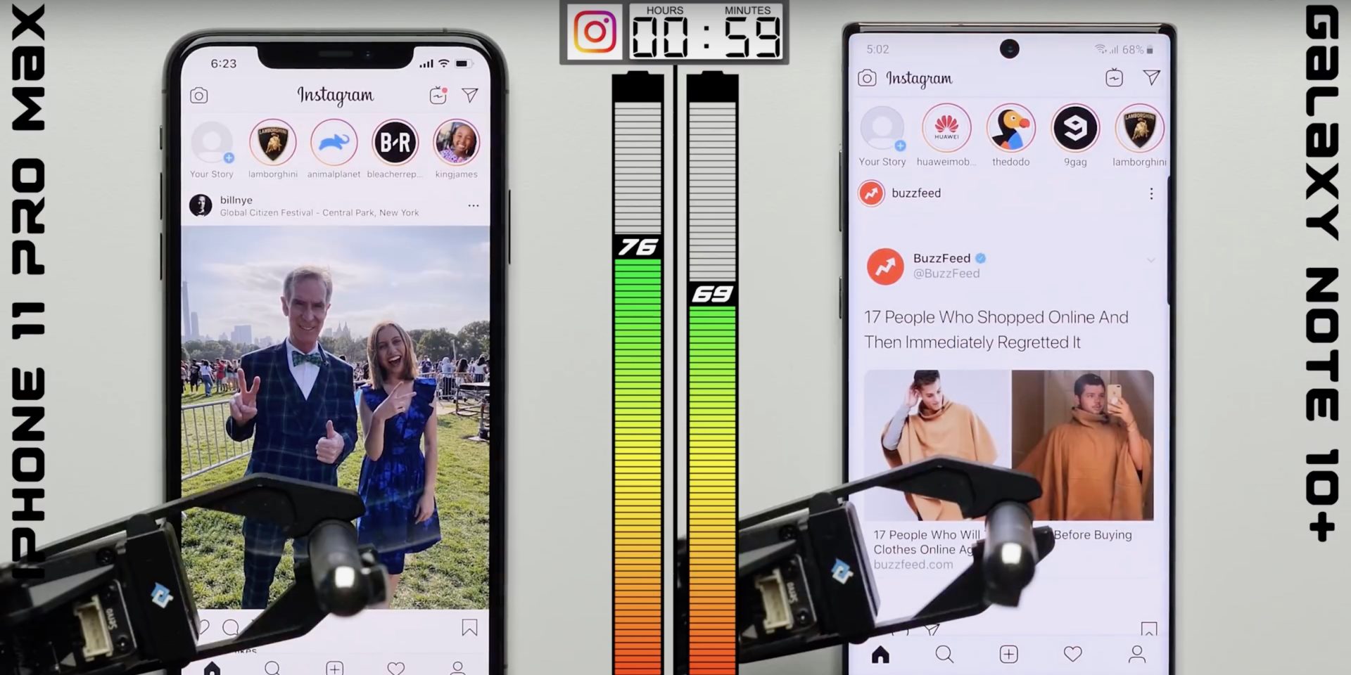 Το iPhone 11 Pro Max σκοτώνει το Galaxy Note 10+ σε battery life test [video]