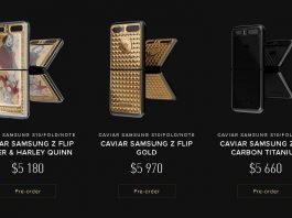 Οι Premium εκδόσεις της Caviar για το Galaxy Z Flip: Από 5.000 δολάρια η κάθε μια