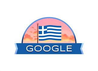 Google Doodle 25 March Greece National Day