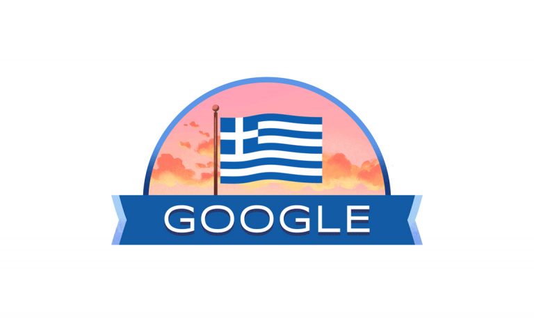 Google Doodle 25 March Greece National Day