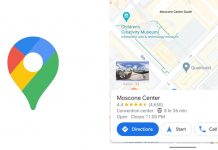 Google Maps Live View AR Button