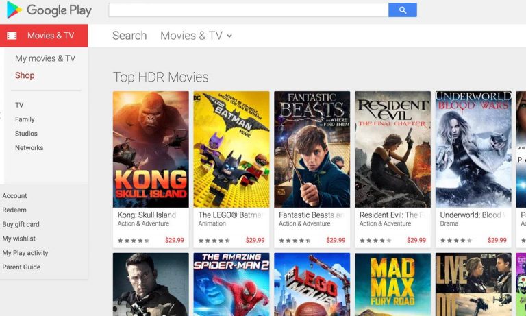 Google Play Movies