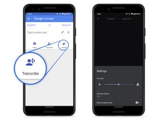 Google Translate Real time