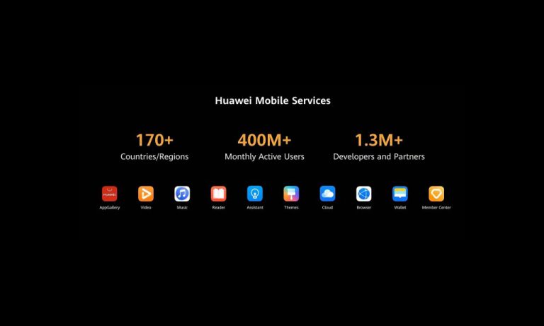 Huawei Modile Services 400 million users 1.3 million devs