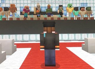 Minecraft Japan School COVID 19