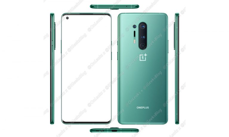 OnePlus 8 Pro Press Renders