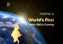 Realme 6i teasers