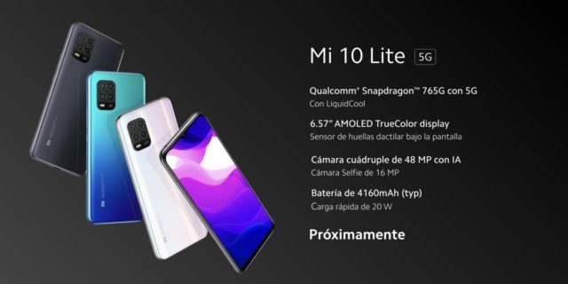 Xiaomi Mi 10 Lite Official 5G Launch in Europe May