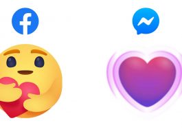 Facebook Care Reactions