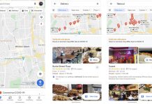 Google Maps Takeout Delivery