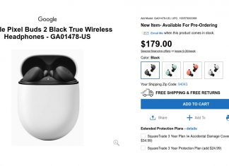 Google Pixel Buds 2 Retailer