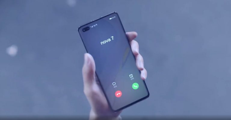 Huawei Nova 7 Teaser