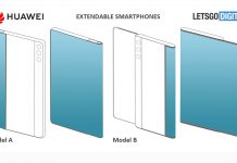 Huawei Smartphones Slideout Display