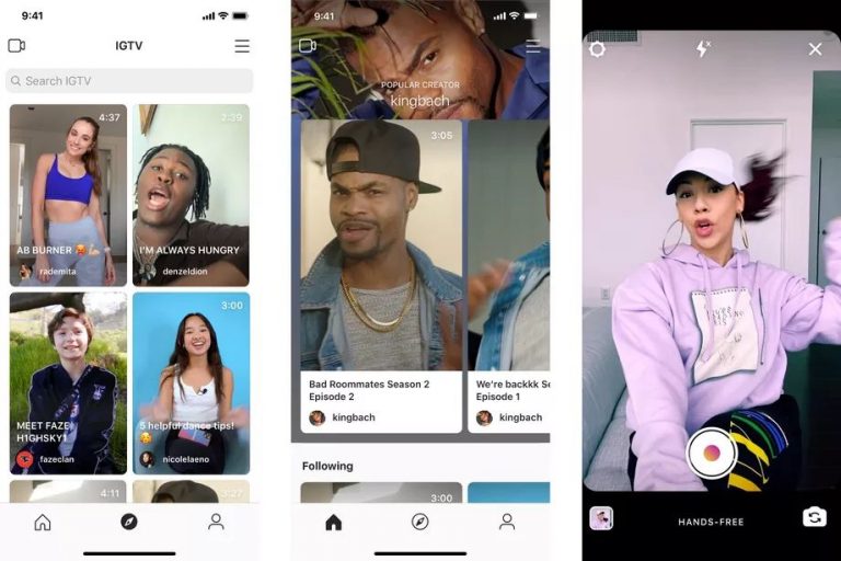 Instagram IGTV Redesign