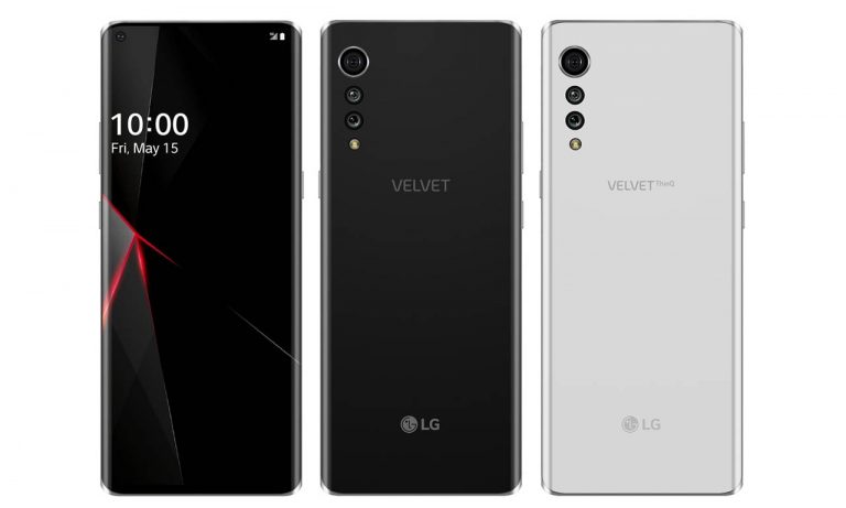 LG Velvet Renders