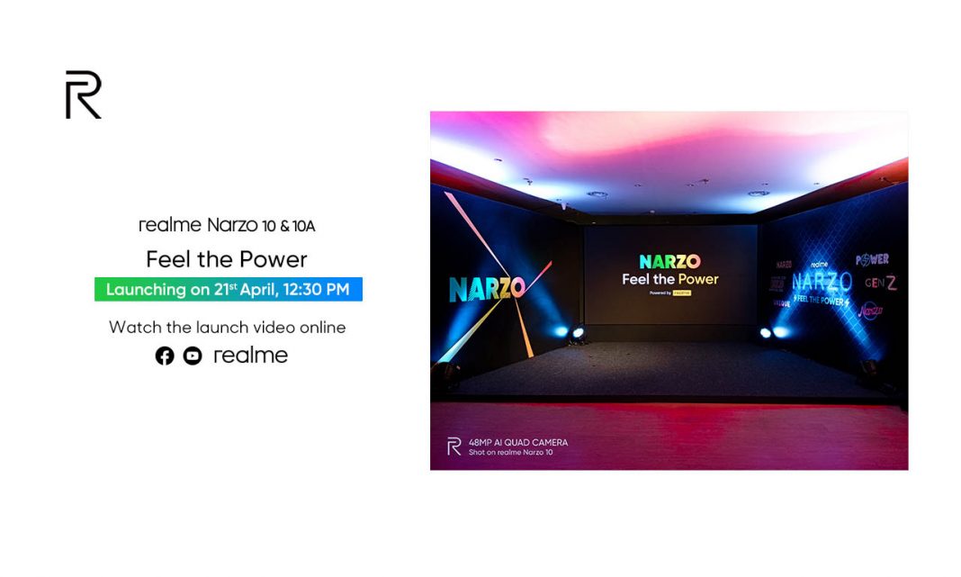 Realme Narzo 10 and 10A Live Event