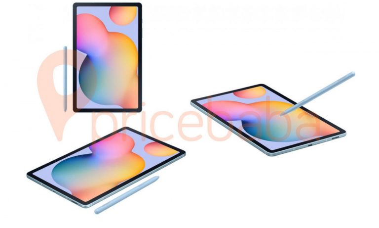 Samsung Galaxy Tab S6 Lite renders wi-fi edition