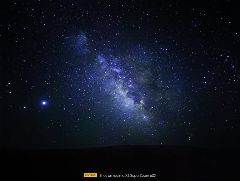 Realme X3 SuperZoom Milky Way Photo