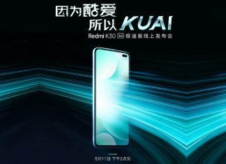 Redmi K30 5G Speed Edition 11 May