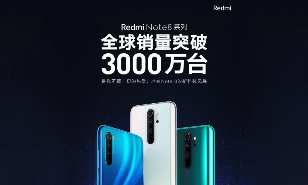 Redmi Note 8 30 Milions Sales