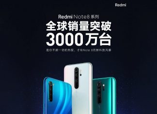Redmi Note 8 30 Milions Sales