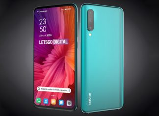 Xiaomi under-display camera smartphone