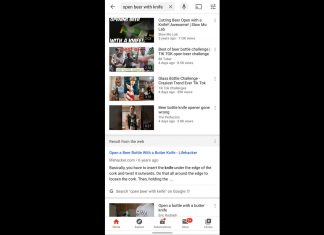 google search on youtube