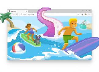 microsoft edge surf game