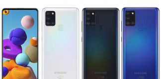 samsung galaxy a21s everything leaks