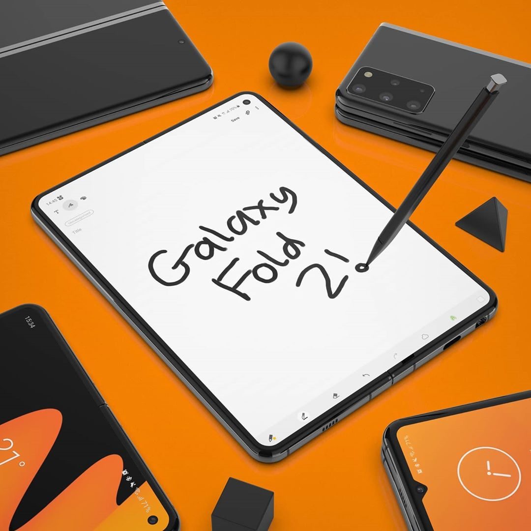 samsung galaxy fold 2 leaks based