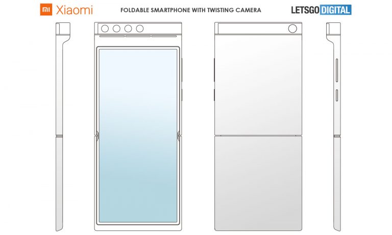 xiaomi foldable rotating camera