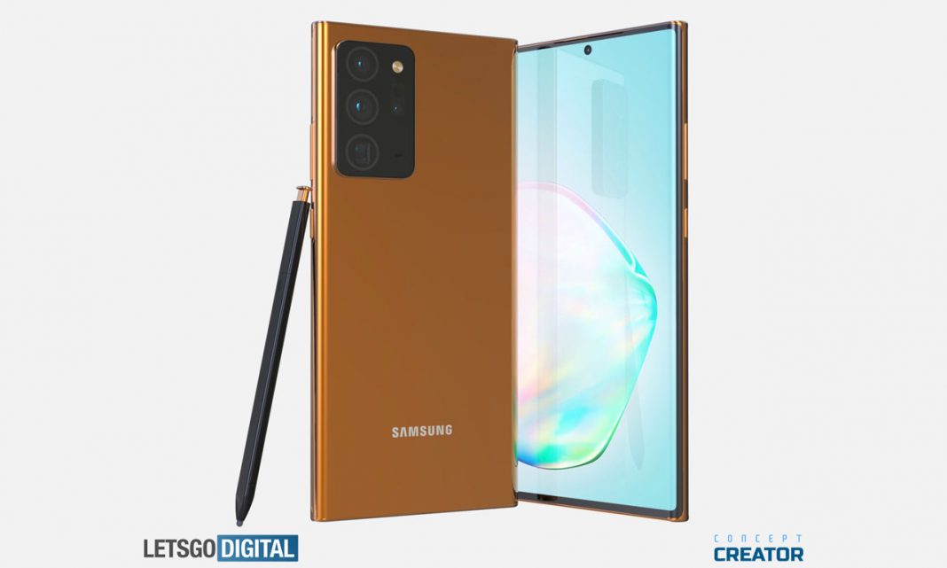 Samsung Galaxy Note 20 Ultra concept creator