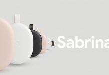 Google Sabrina android tv dongle google "sabrina"